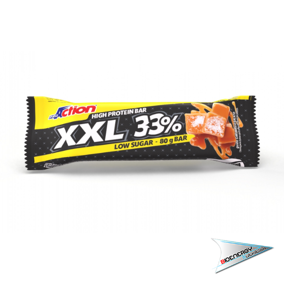 Pro Action-XXL  (Conf. 24 barrette da 80 gr)   Caramello Salato  